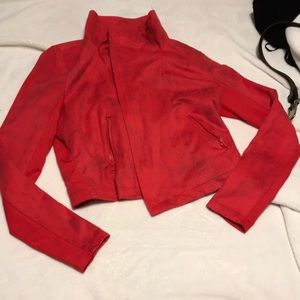 Sexy pink crop jacket/blazer